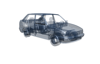 آبگیر بیرونی جلو راست پراید (505302) – Gisp