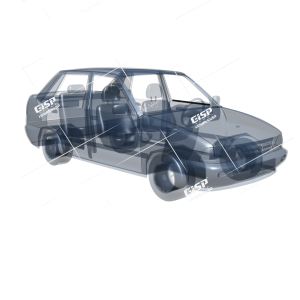 آبگیر بیرونی جلو چپ پراید (505301) – Gisp