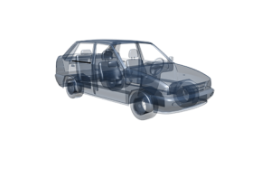 آبگیر بیرونی عقب راست پراید (505304) – Gisp