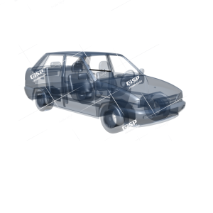 آبگیر بیرونی عقب چپ پراید (505303) – Gisp