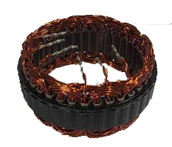 استاتور(بالشتک) دینام پراید (90 آمپر-6 سیم) (529150) – Gisp