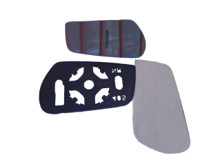 شیشه آینه دستی خرگوشی راست پارس (498936) – Gisp