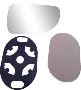 شیشه آینه دستی چپ تیبا (528933) – Gisp