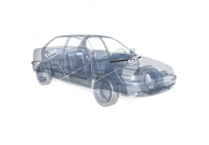 نوار آب بندی عقب کاپوت سمند (304620) – Gisp
