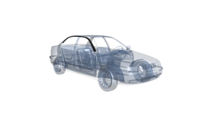 نوار آبرو سقف راست سمند (305502) – Gisp